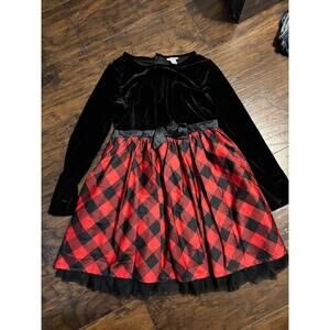 Size 10/12 Cat & Jack Christmas dress